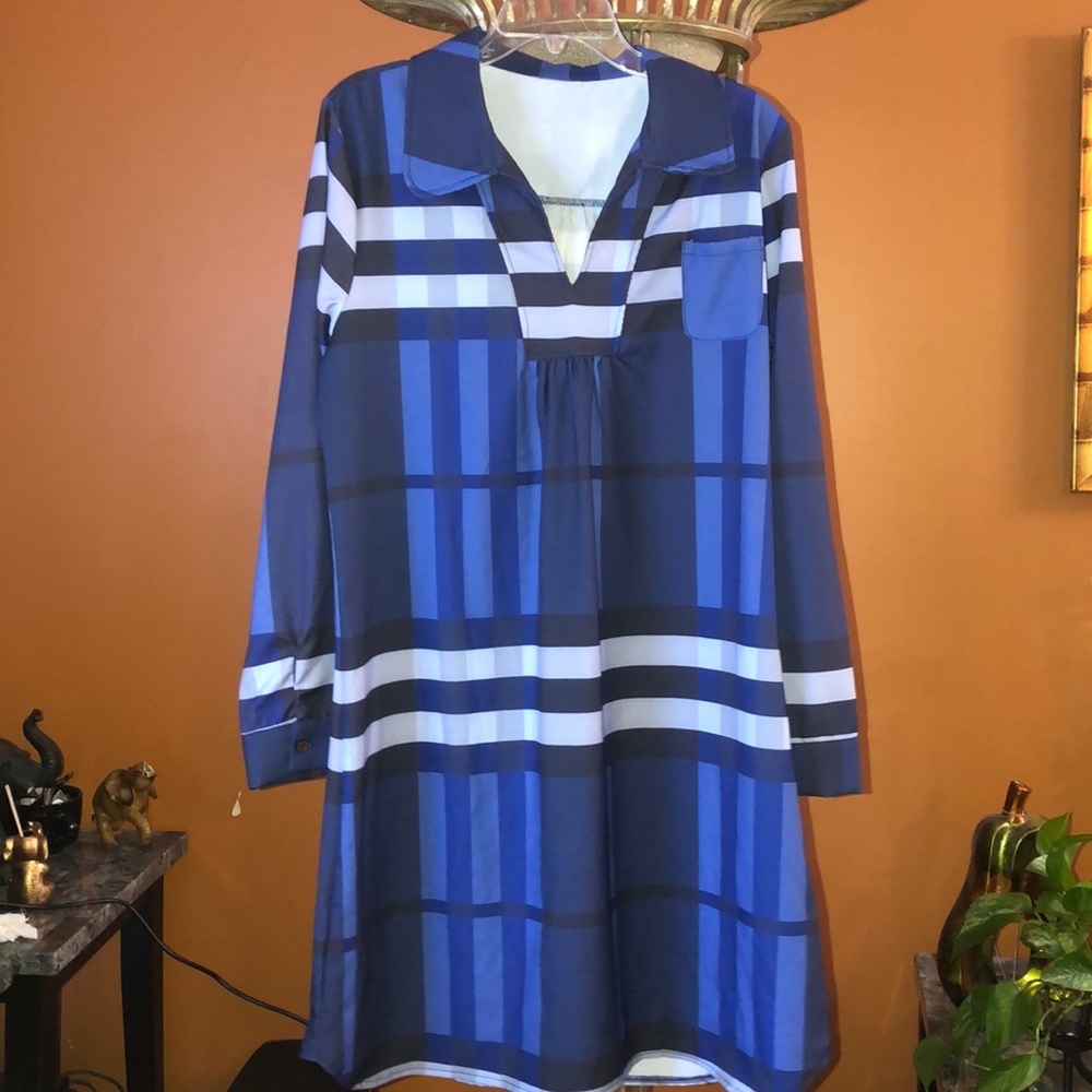 Plaid dress/tunic